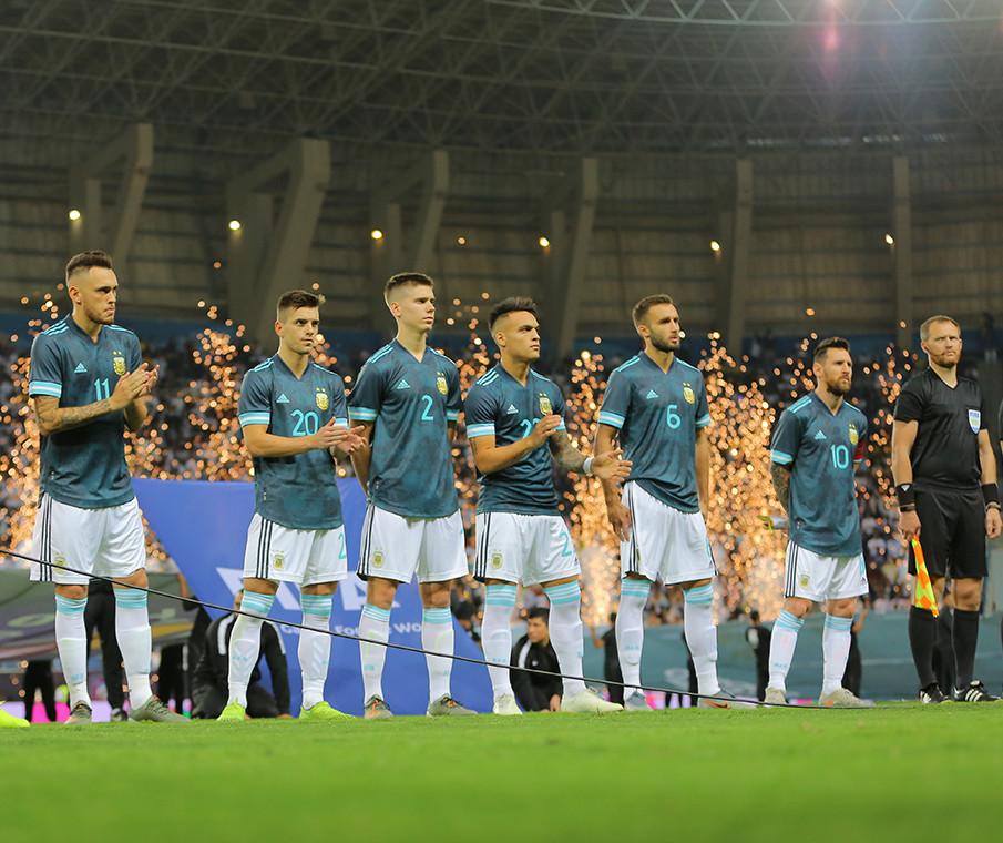 Super Classico ARG Vs BRA Warmup