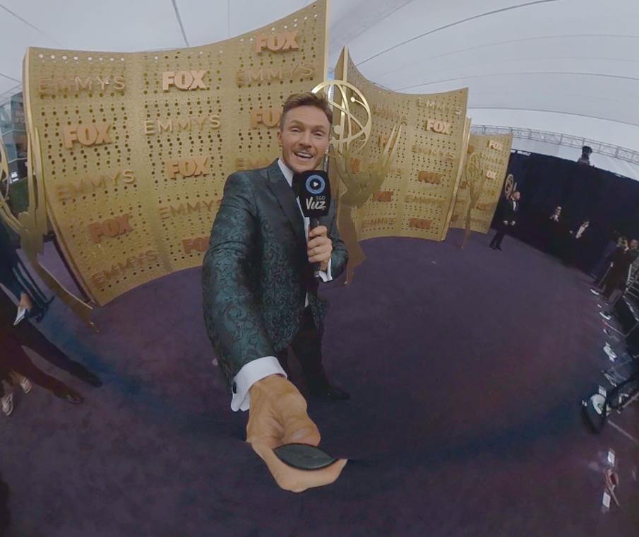 Emmy Awards Red Carpet Walkthrough