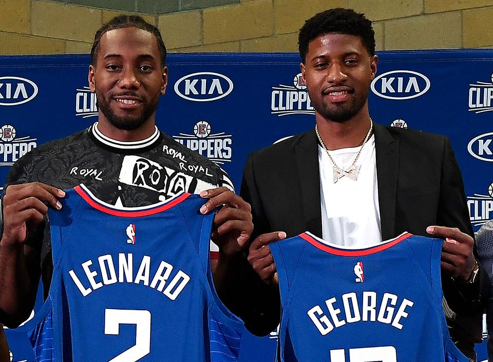 Kawhi Leonard & Paul George Interview