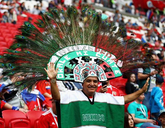Mexico Fans Celebrations