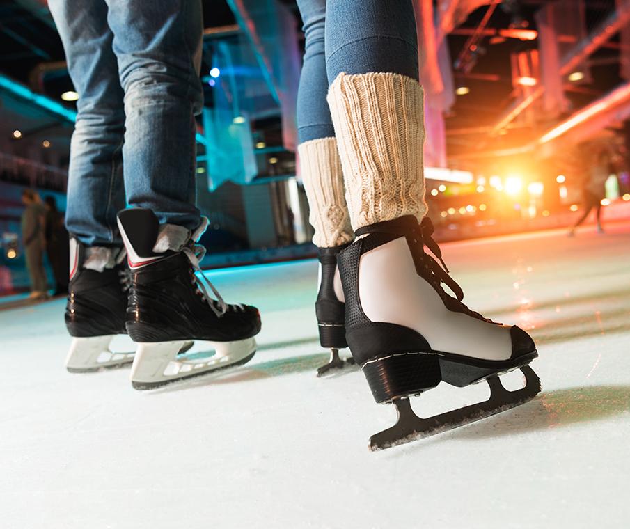 Ice Skating at Riyadh Winter Wonderland