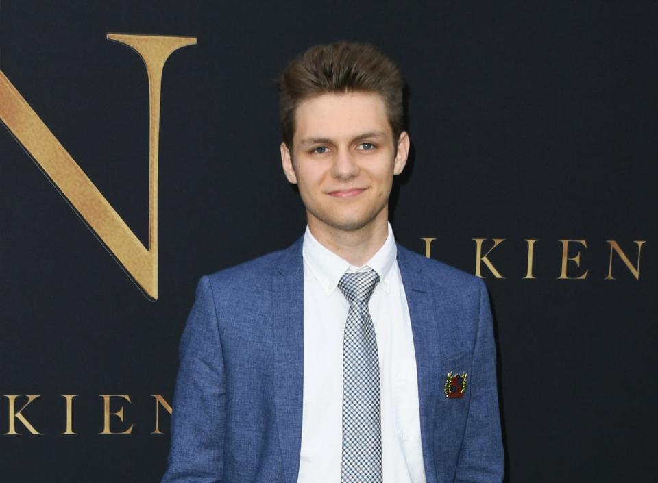 Ty Simpkins at Tolkien Movie Premiere