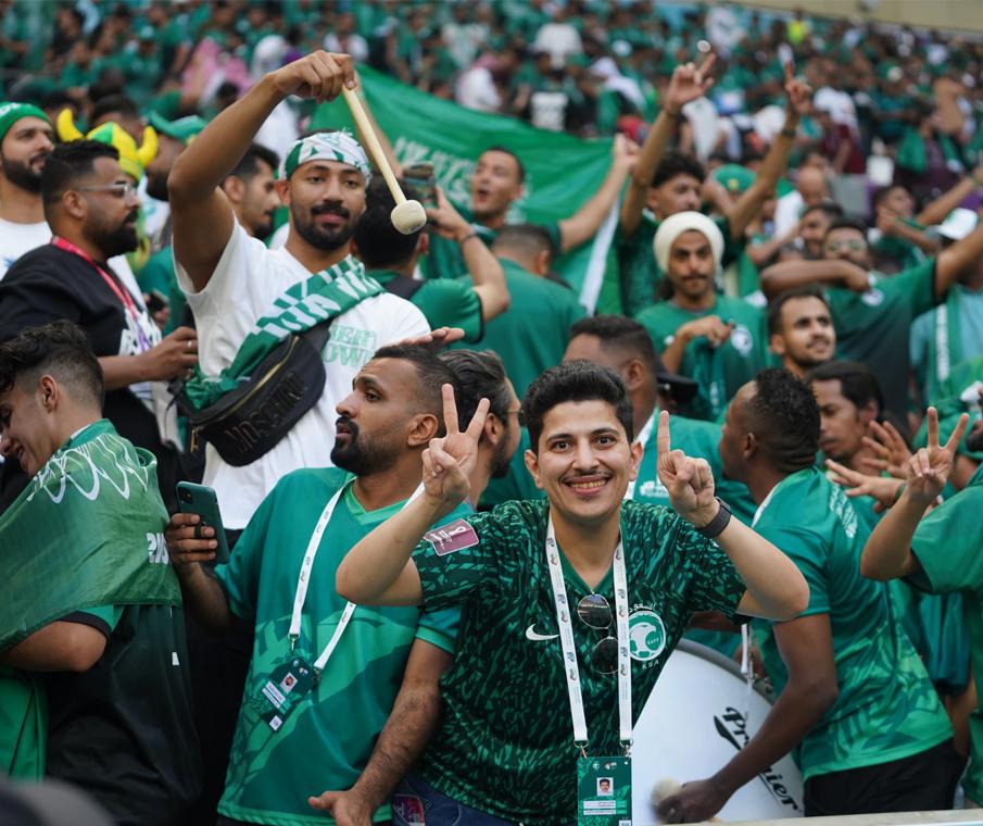 Saudi Fans Got the Penalty