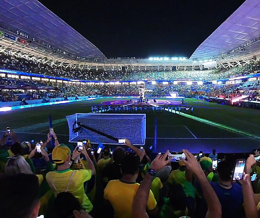 Brazil Fans Opening