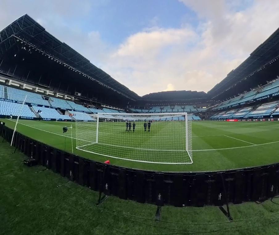 Abanca Balaídos before the match against Athletic Club
