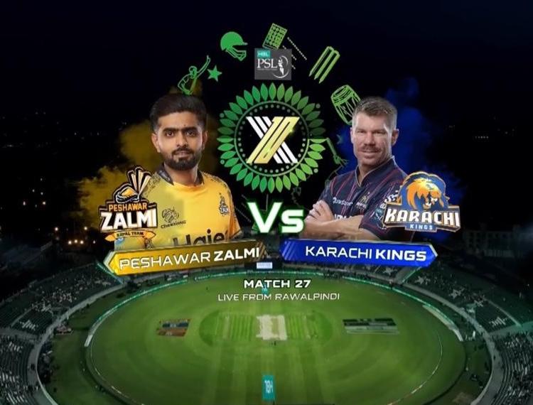 بيشاور زالمي ضد كراتشي كينغز