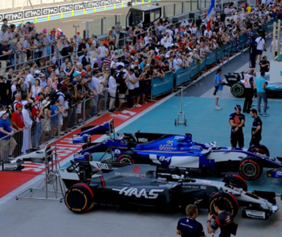 Super Cars Pit Lane Walk