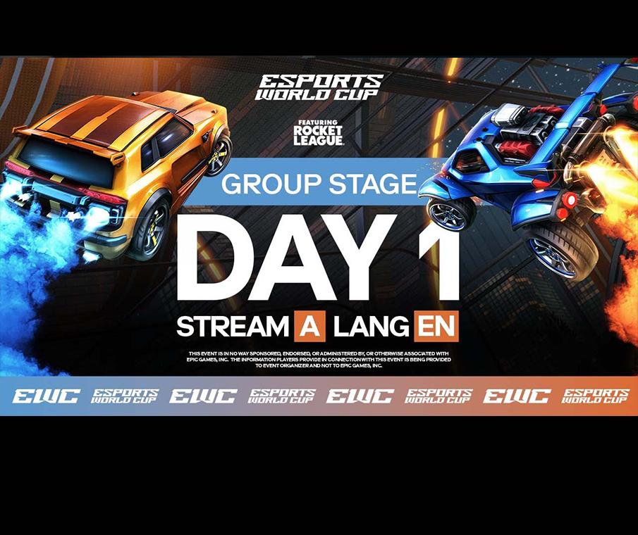 EWC ft. Rocket League - Day 1